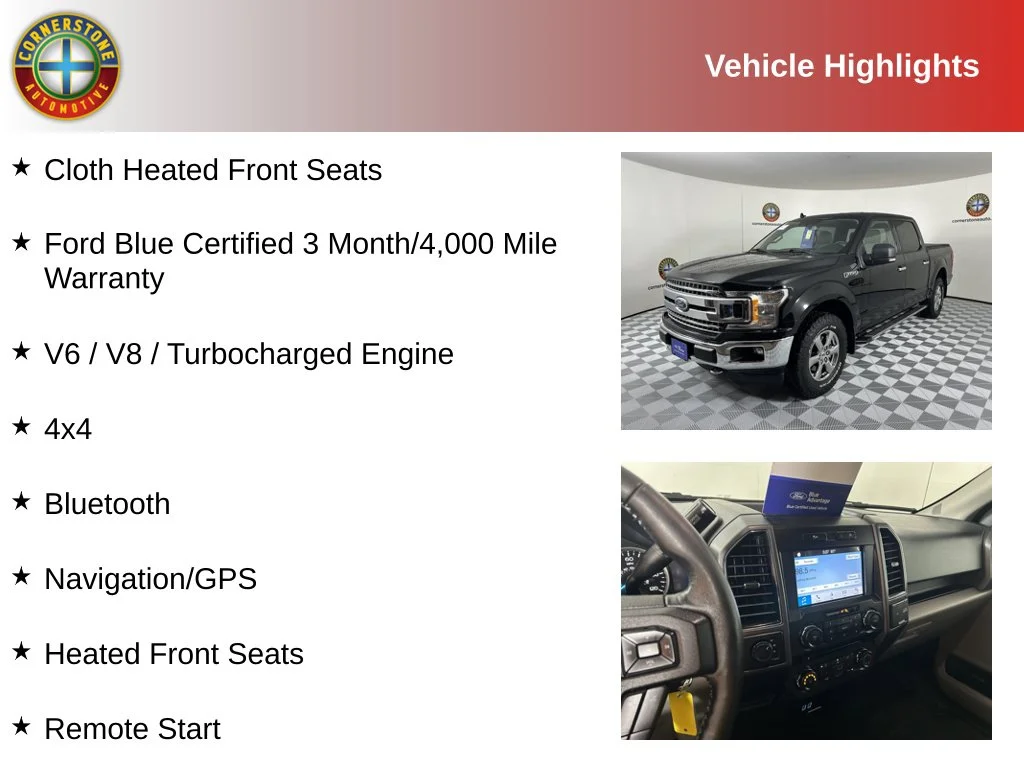 Used 2018 Ford F-150 XLT with VIN 1FTEW1EP1JFB45062 for sale in Elk River, Minnesota