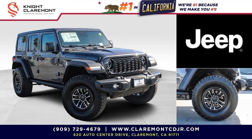 New 2026 Granite Crystal Metallic Clearcoat Jeep Willys image 1