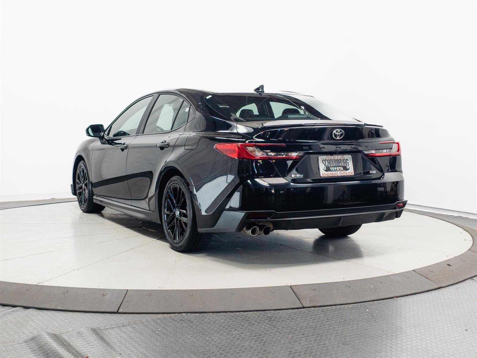 Certified Used 2025 Black Toyota SE image 8