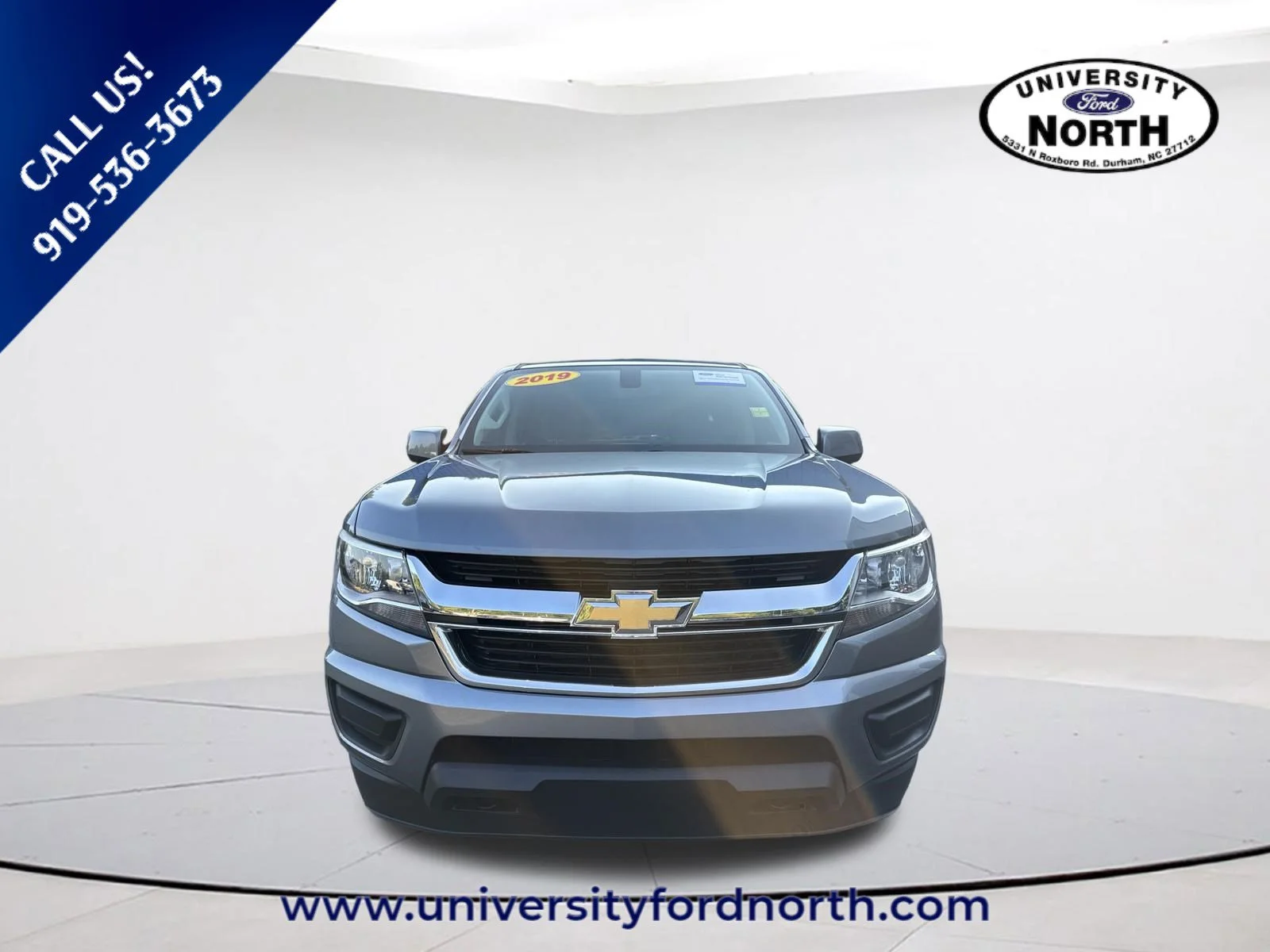 Used 2019 Satin Steel Metallic Chevrolet 4WD Work Truck image 2