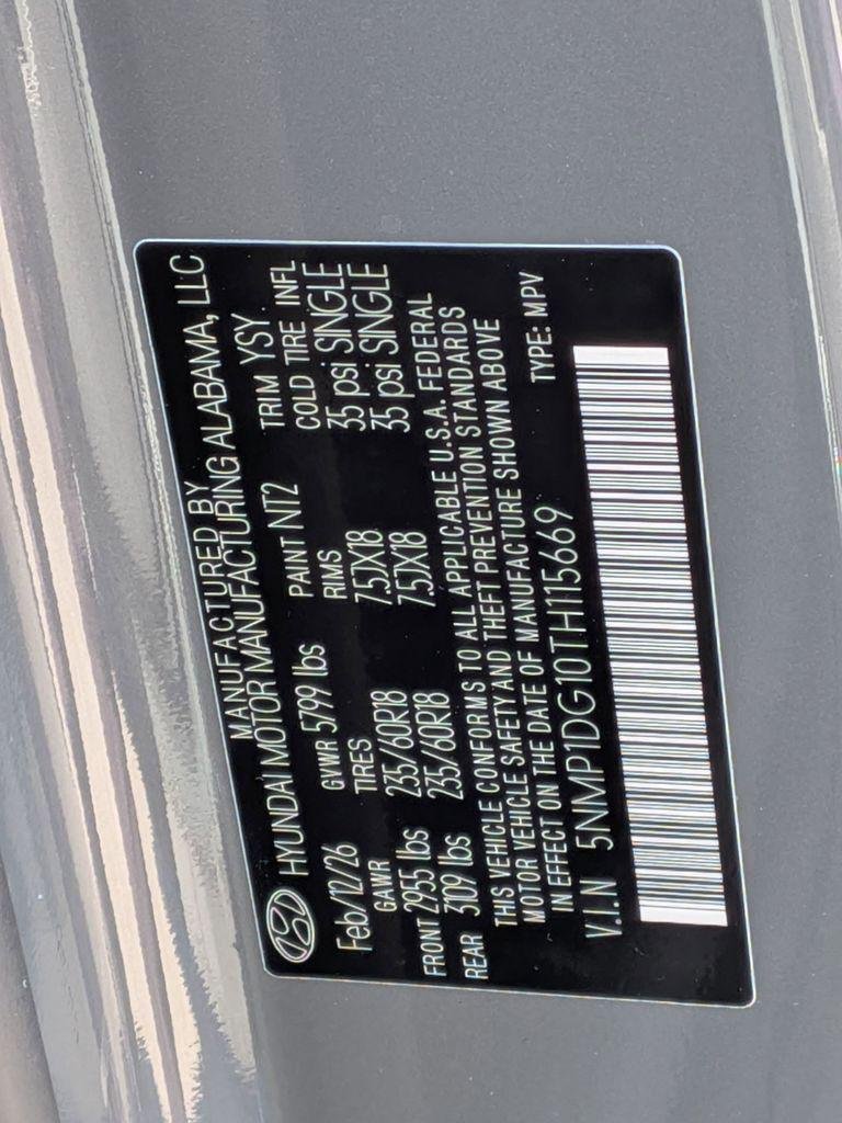 New 2026 Gray Hyundai SE image 34