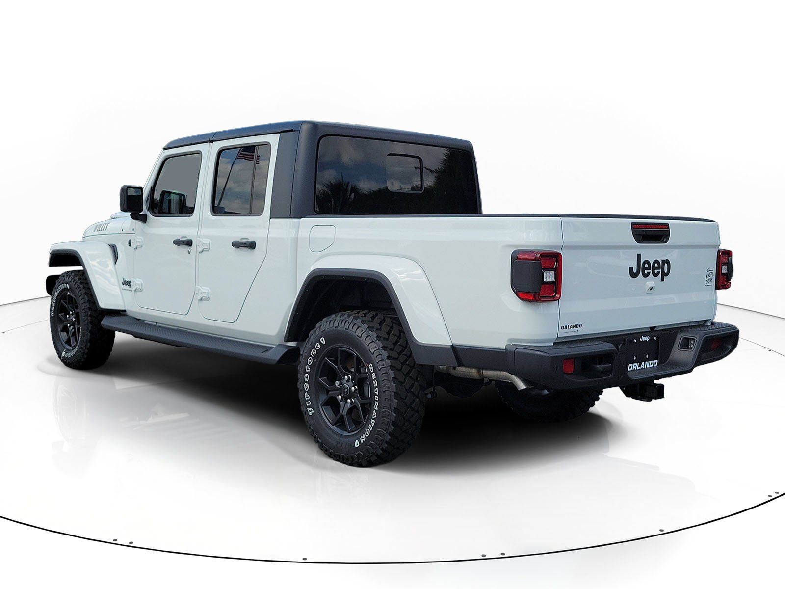 New 2026 Bright White Clear-Coat Exterior Paint Jeep Willys image 2