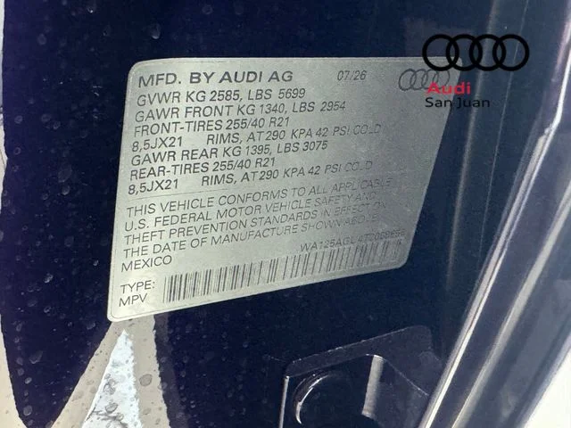 New 2026 Purple Audi Premium Plus image 38