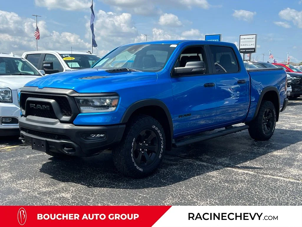 Used 2023 Hydro Blue Pearlcoat Ram Rebel image 1