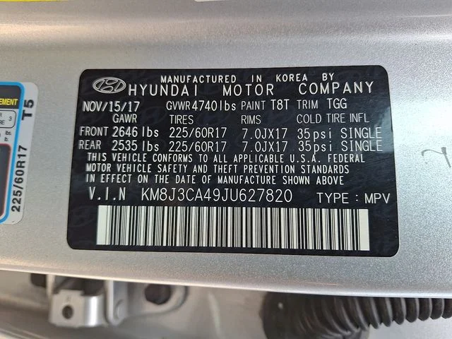 Used 2018 Silver Hyundai SEL image 27
