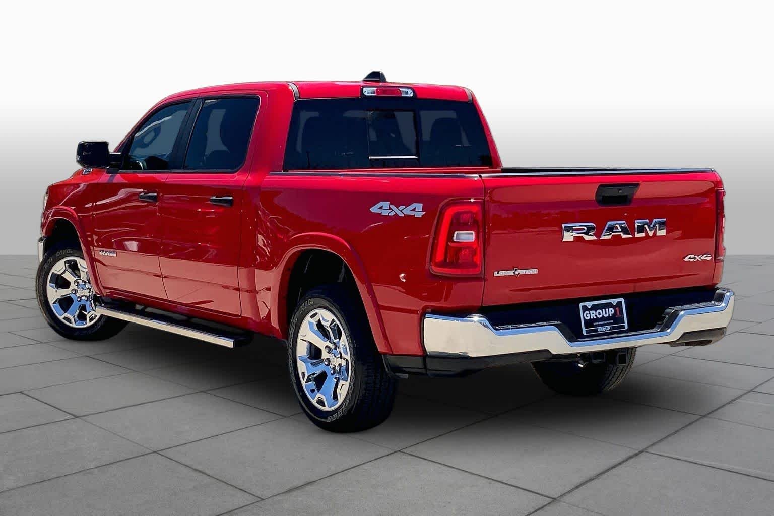 Used 2025 Flame Red Clearcoat Ram Lone Star image 12