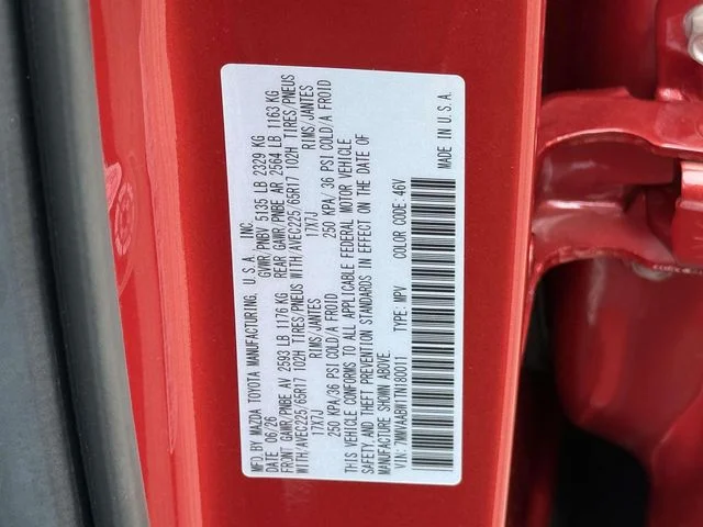 New 2026 Red Crystal Mazda Preferred AWD image 33