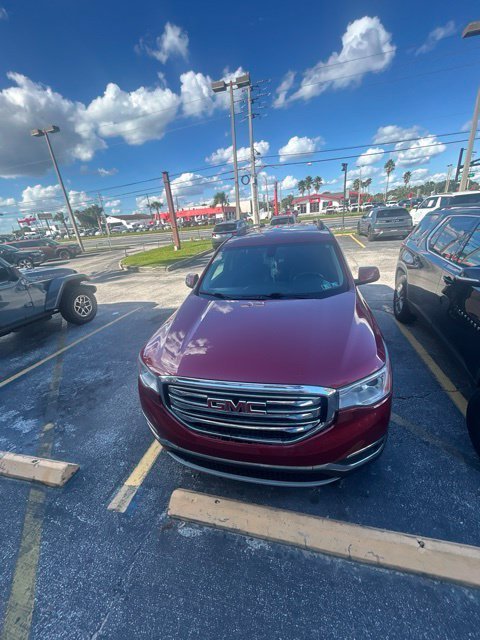 Used 2019 Red Quartz Tintcoat GMC SLT-1 image 1