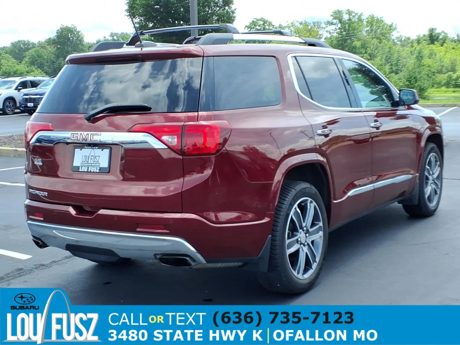 Used 2017 Crimson Red Tintcoat GMC Denali image 28