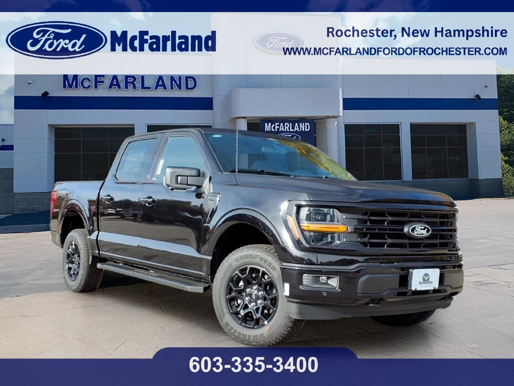 New 2026 Agate Black Metallic Ford XLT image 1