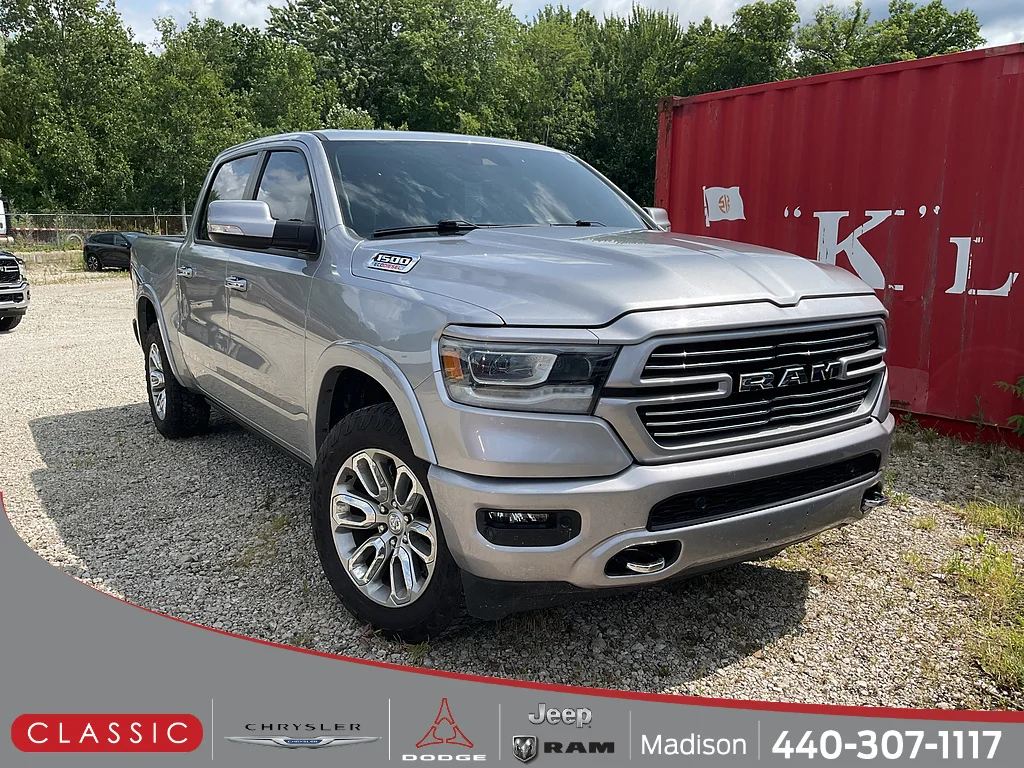 Certified Used 2022 Billet Silver Metallic Clear Coat Ram Laramie image 1