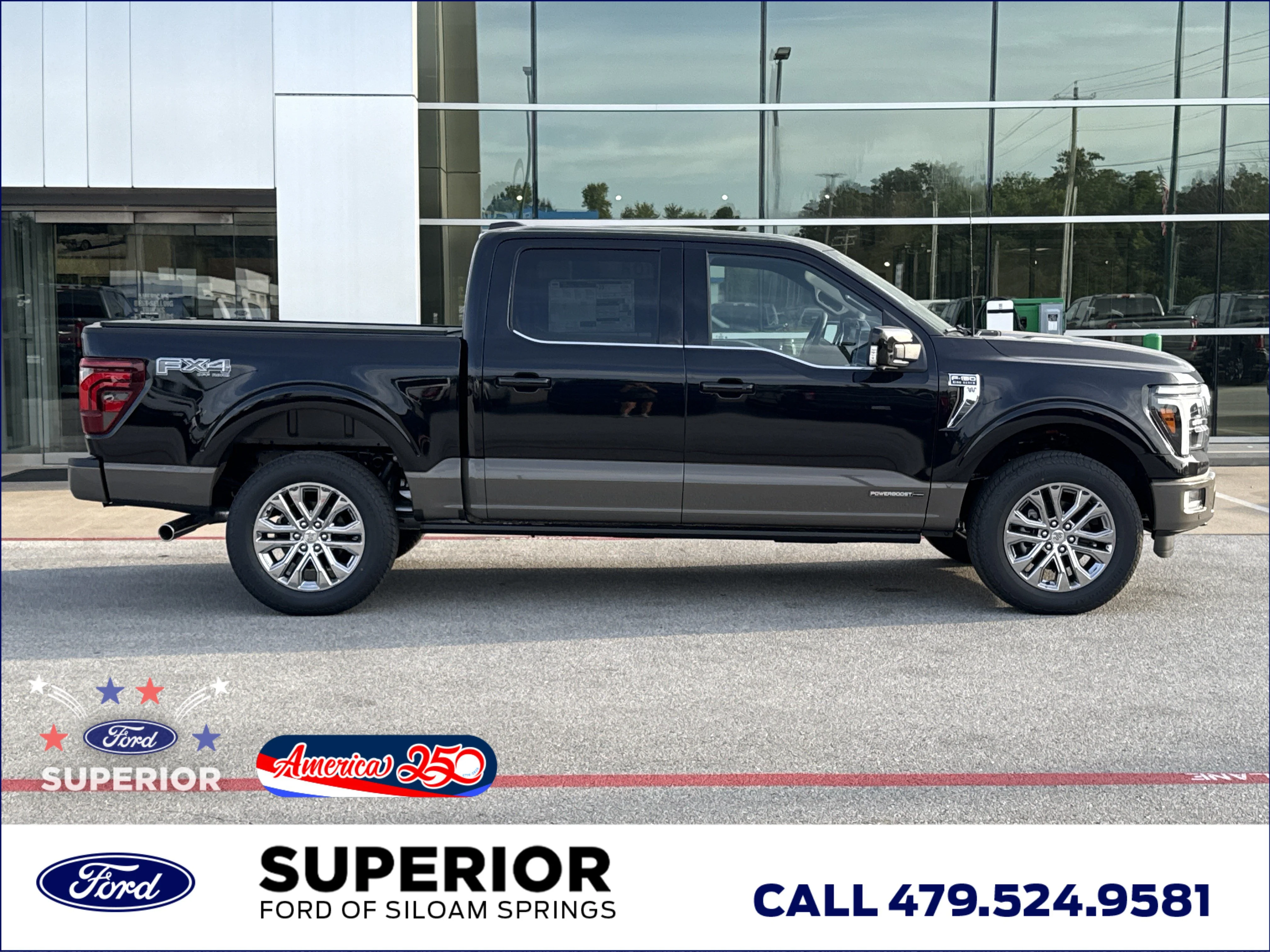 New 2026 Agate Black Metallic Ford King Ranch 4WD image 2