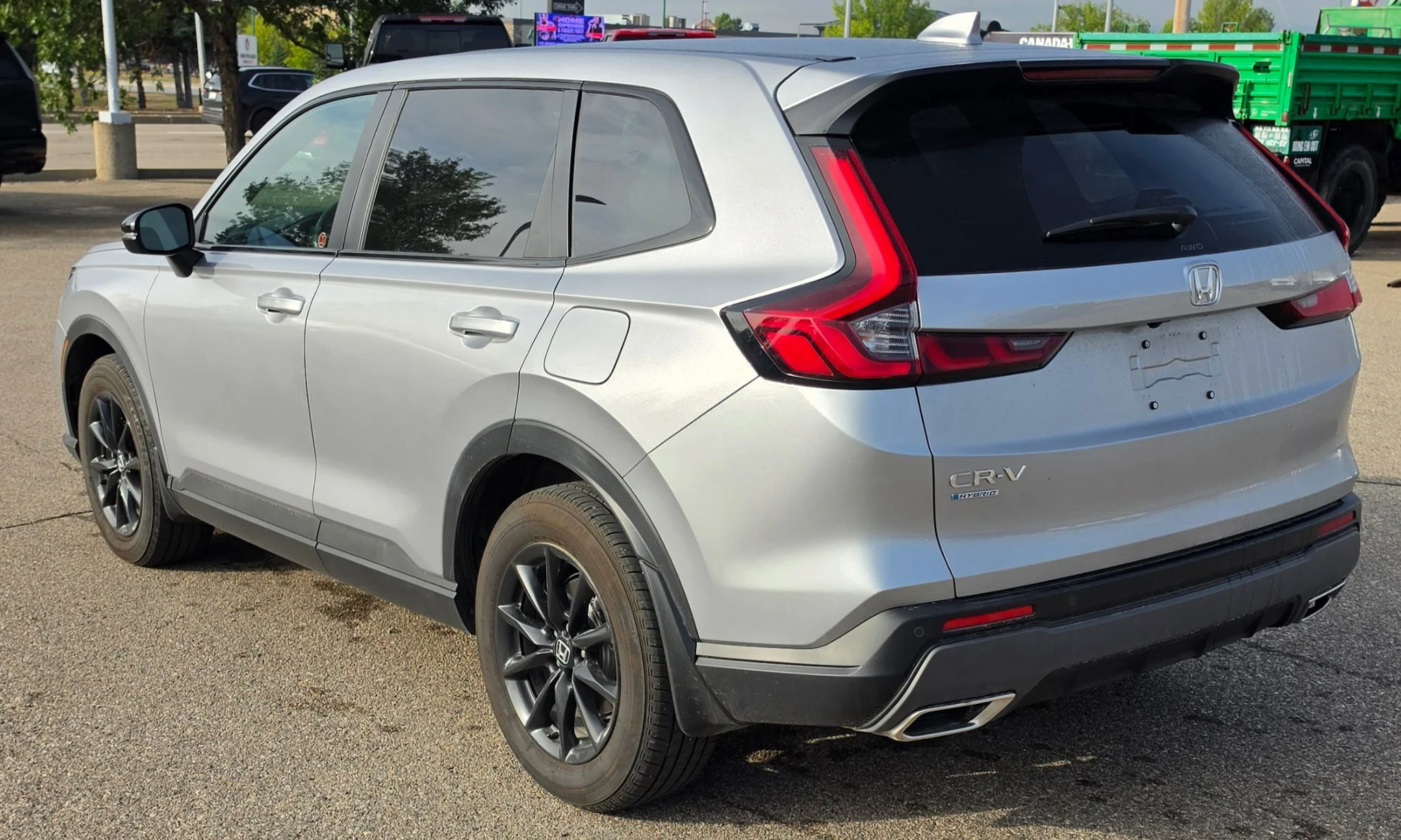 Used 2026 Gray Honda EX-L AWD Leather Sunroof image 3