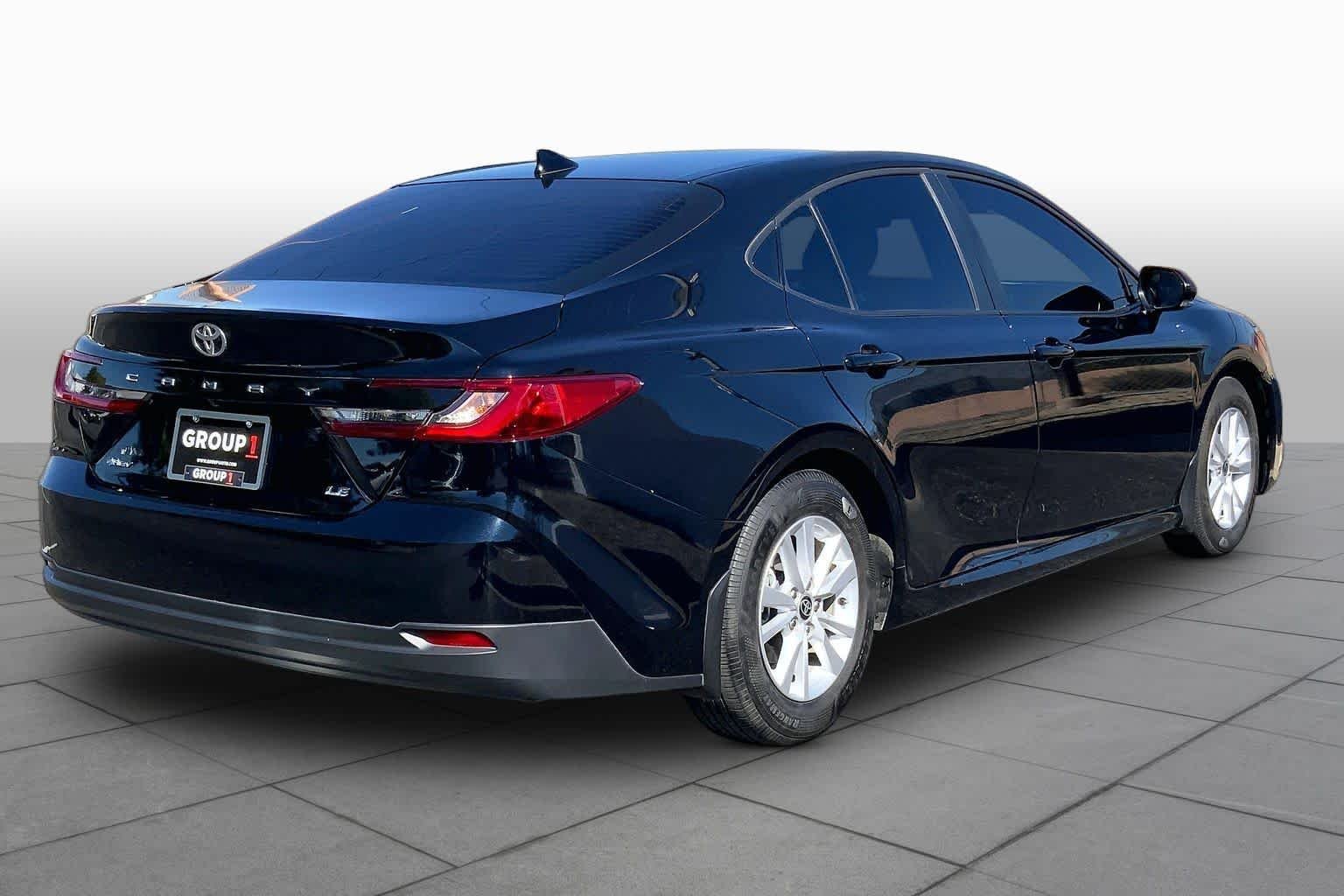 Used 2025 Midnight Black Metallic Toyota LE image 12