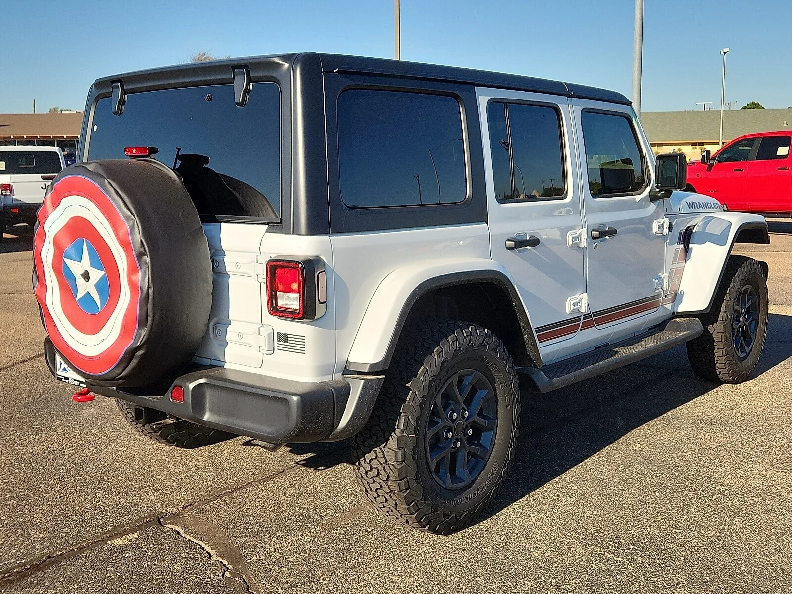 New 2026 White Jeep 4-DOOR SPORT image 4