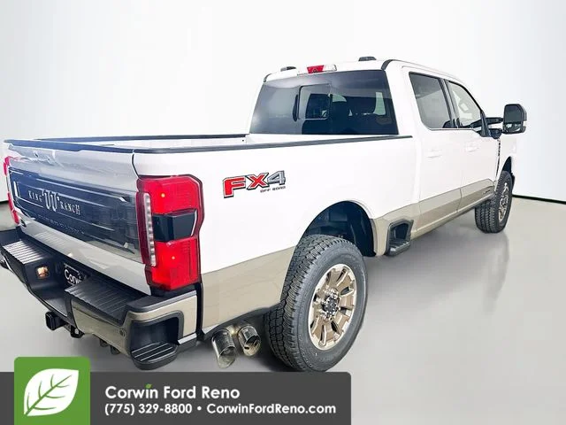 New 2026 Star White Metallic Tri-Coat Ford King Ranch image 7