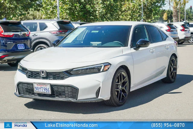 Used 2025 Platinum White Pearl Honda Sport image 4