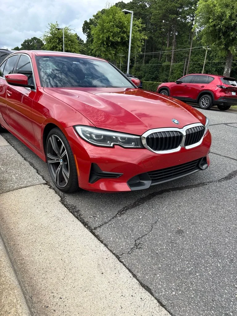 Used 2021 Melbourne Red Metallic BMW 330i image 3