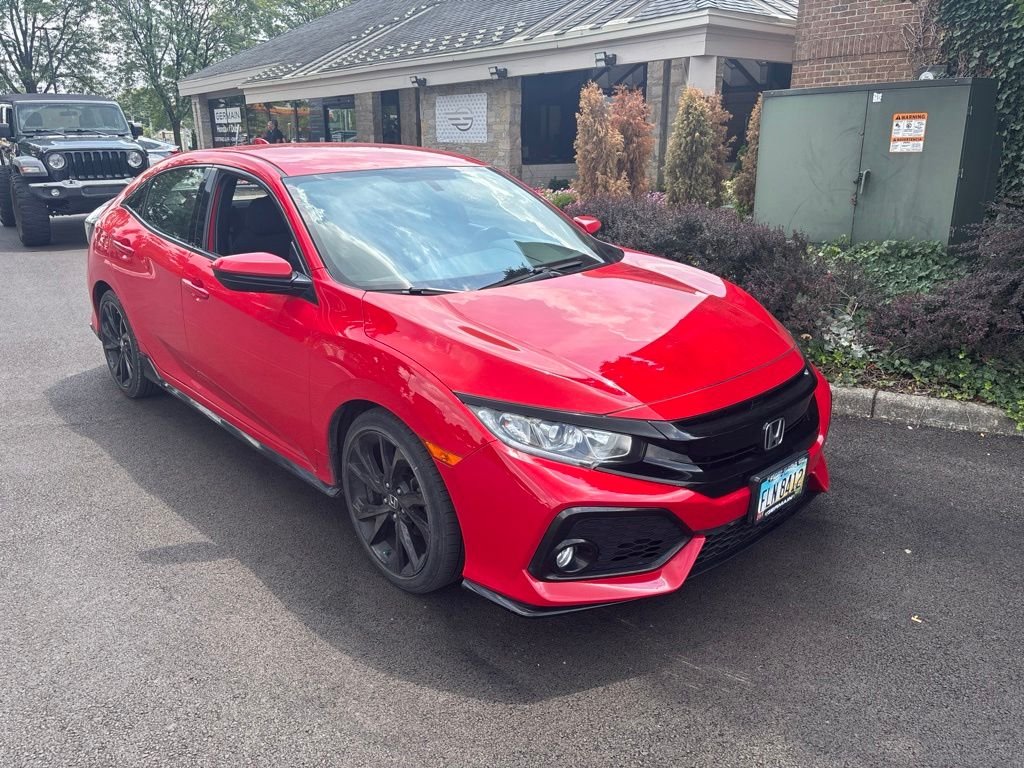 Certified Used 2017 Rallye Red Honda Sport image 1