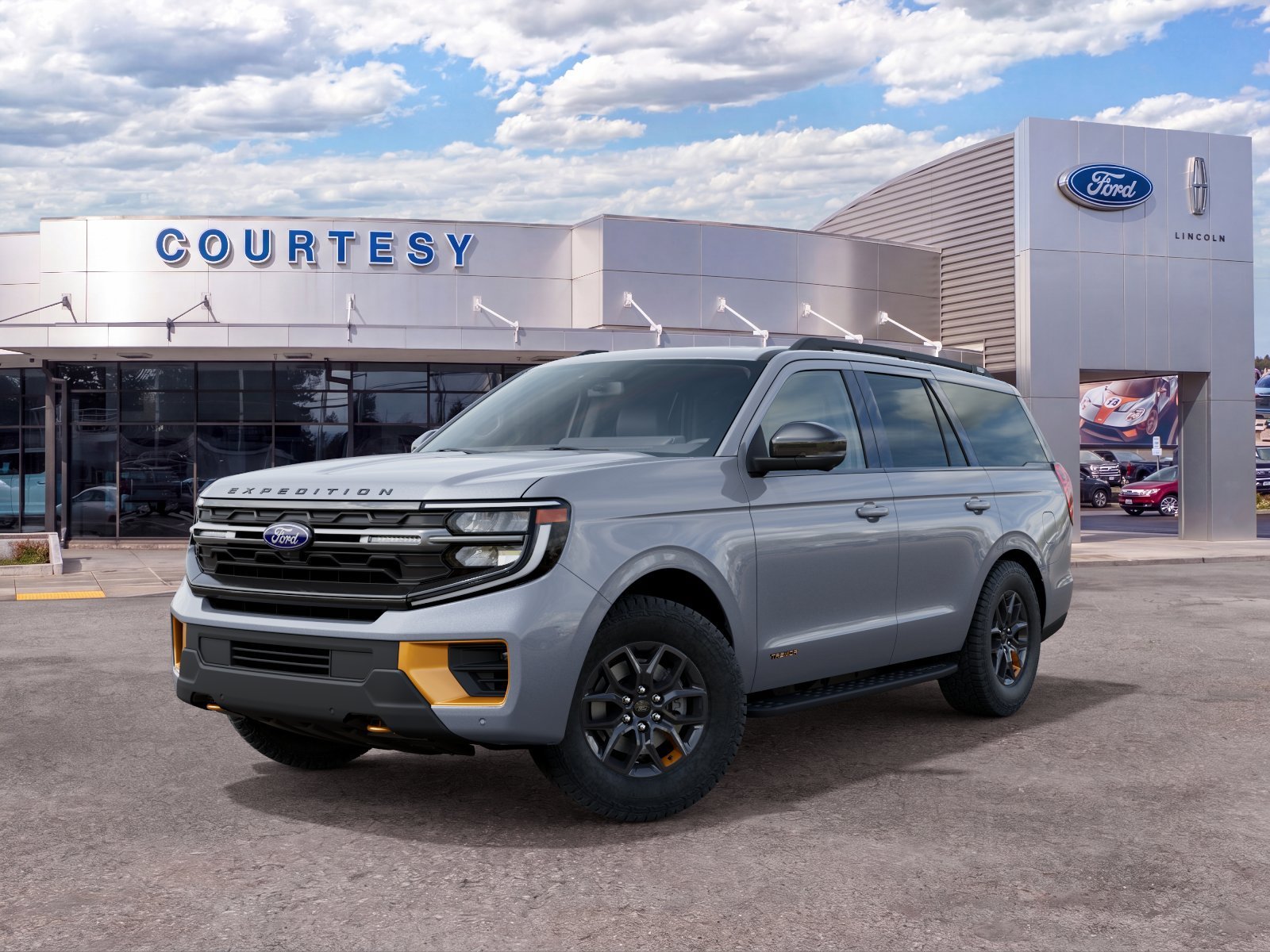New 2027 Glacier Gray Met Tri-Coat Ford Tremor image 2