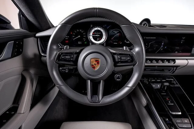 Used 2022 Gentian Blue Metallic Porsche Turbo S image 34