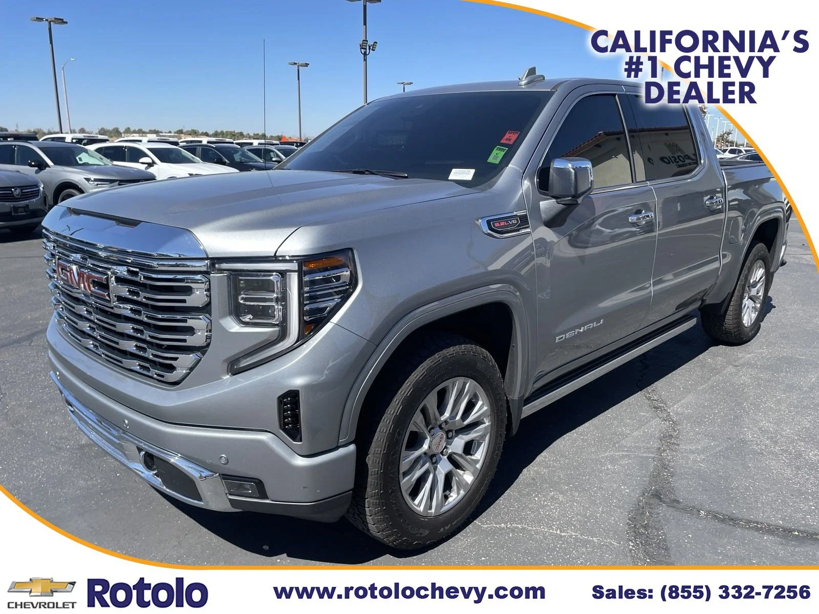 Used 2023 Sterling Metallic GMC Denali image 3