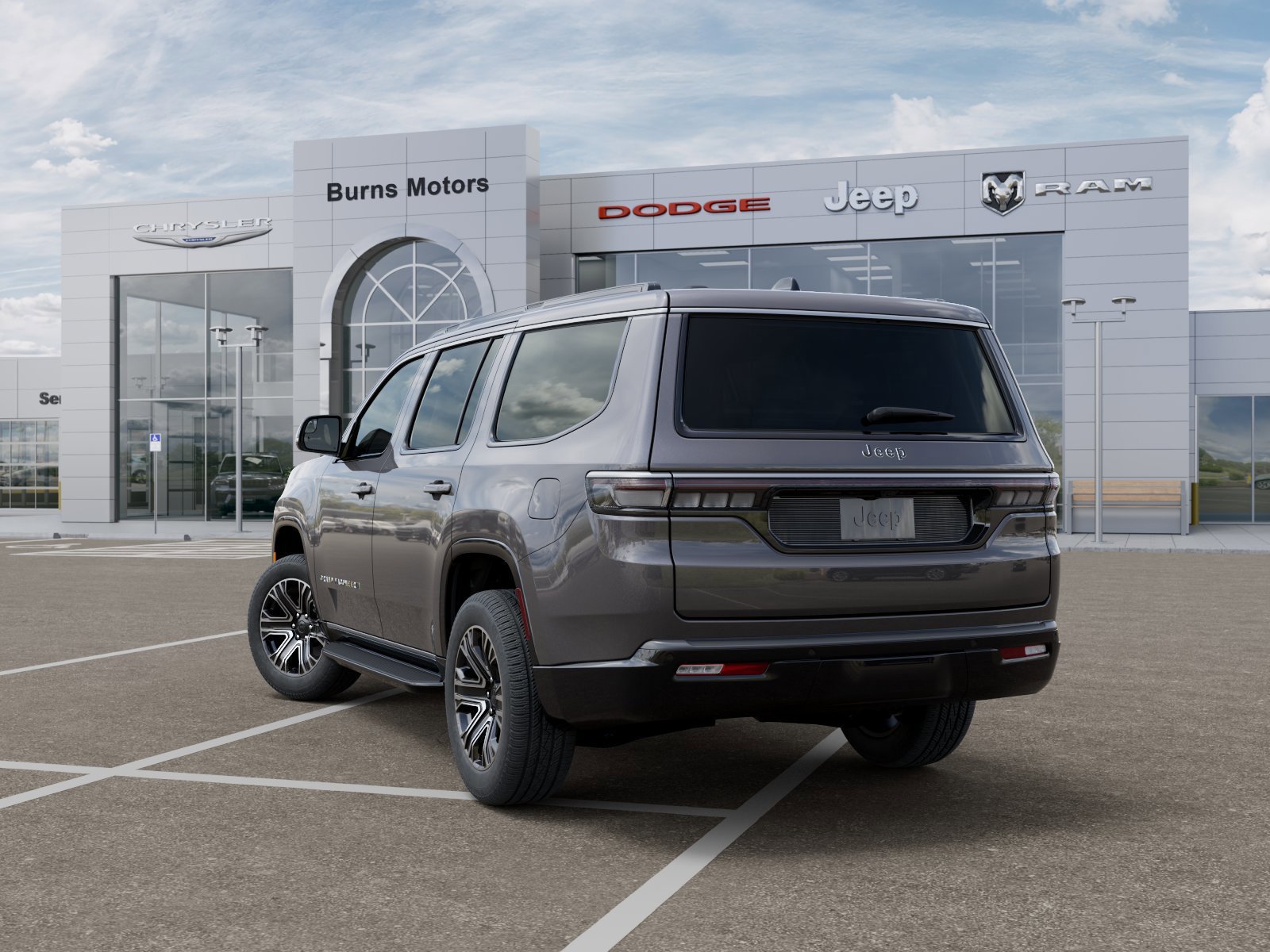 New 2026 Baltic-Gray Metallic Clear-Coat Exterior Paint Jeep 4x2 image 3