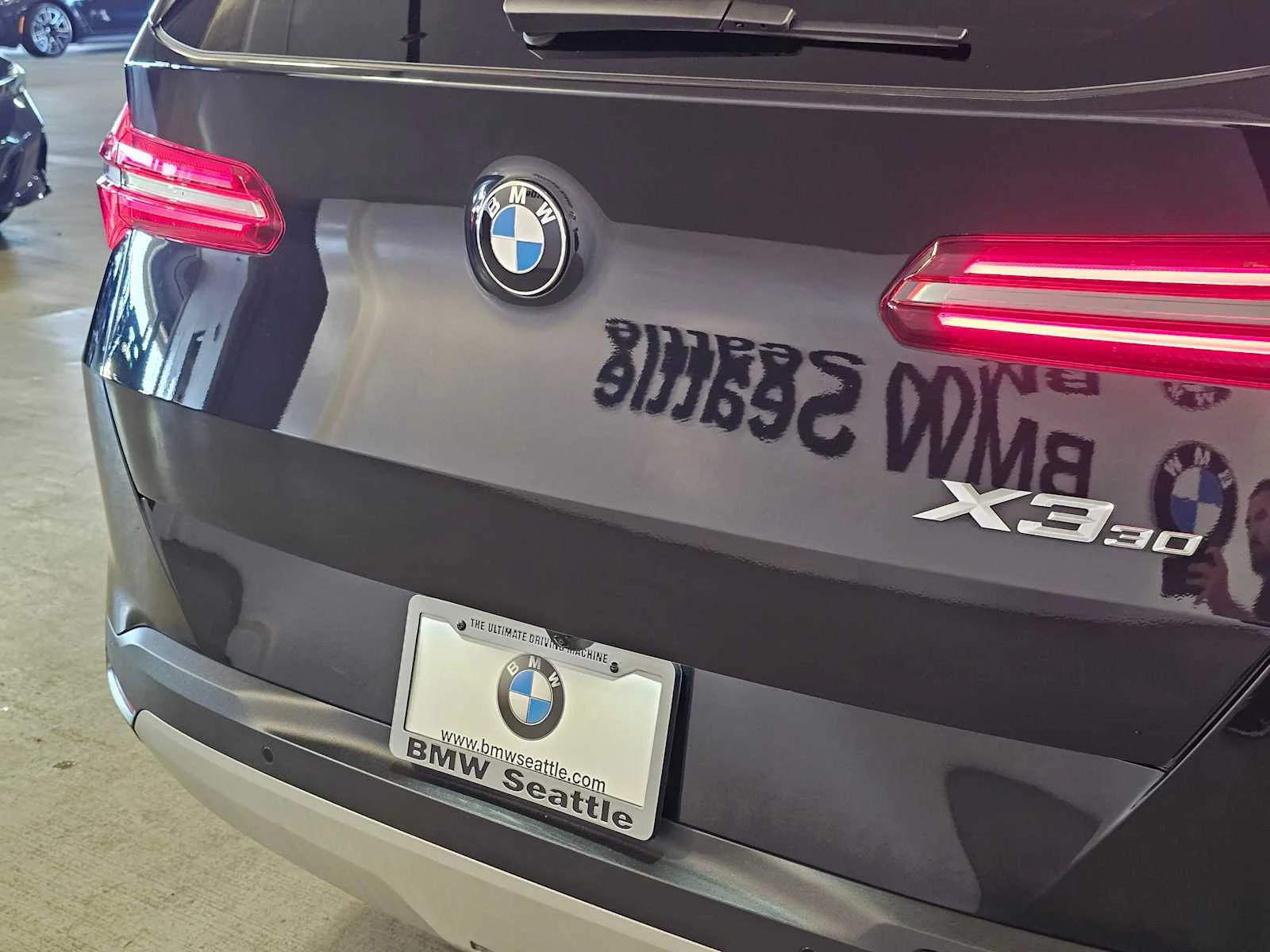 Certified Used 2025 Black Sapphire Metallic BMW 30 xDrive image 8