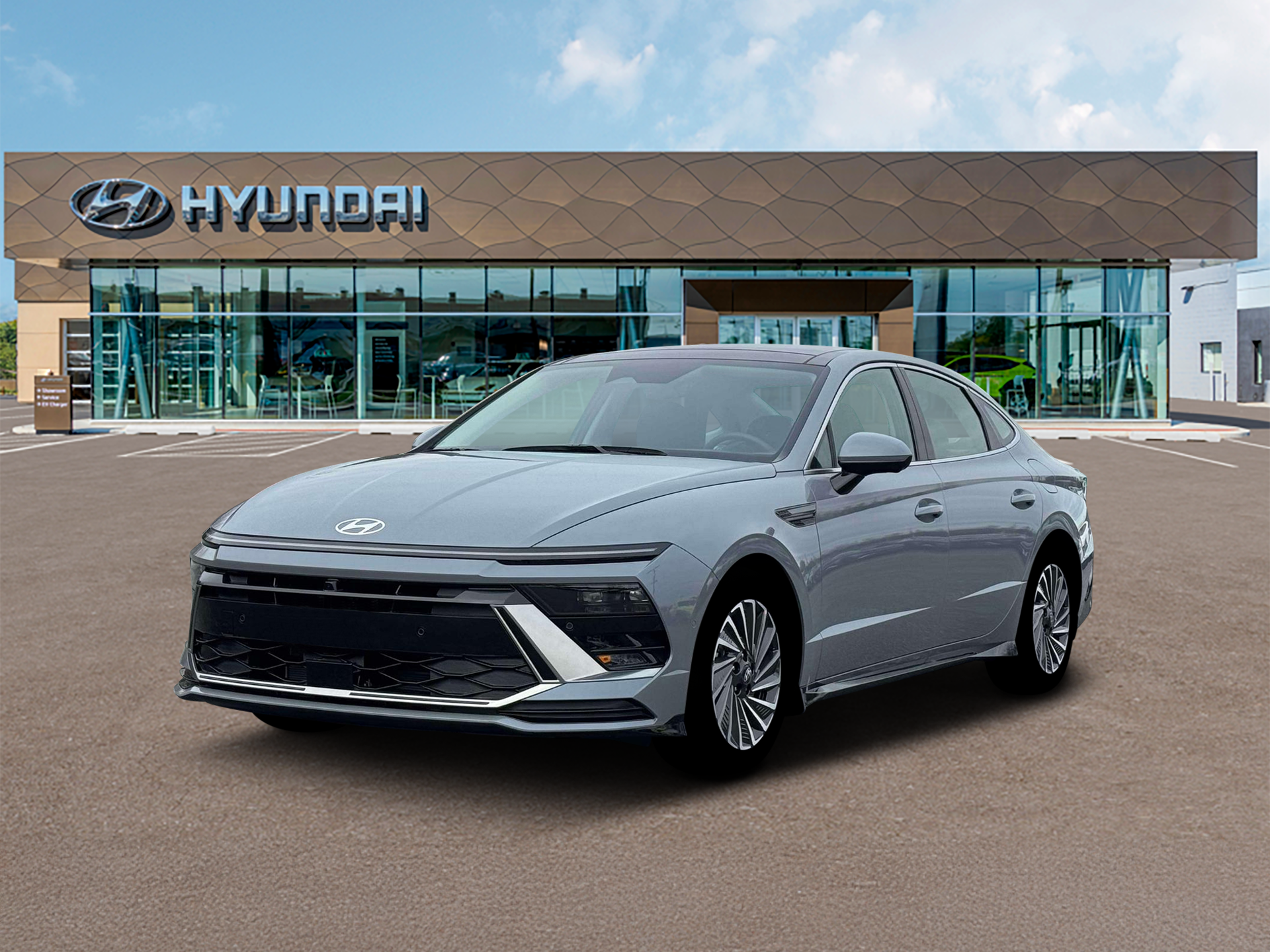 New 2026 Blue Hyundai Limited image 1