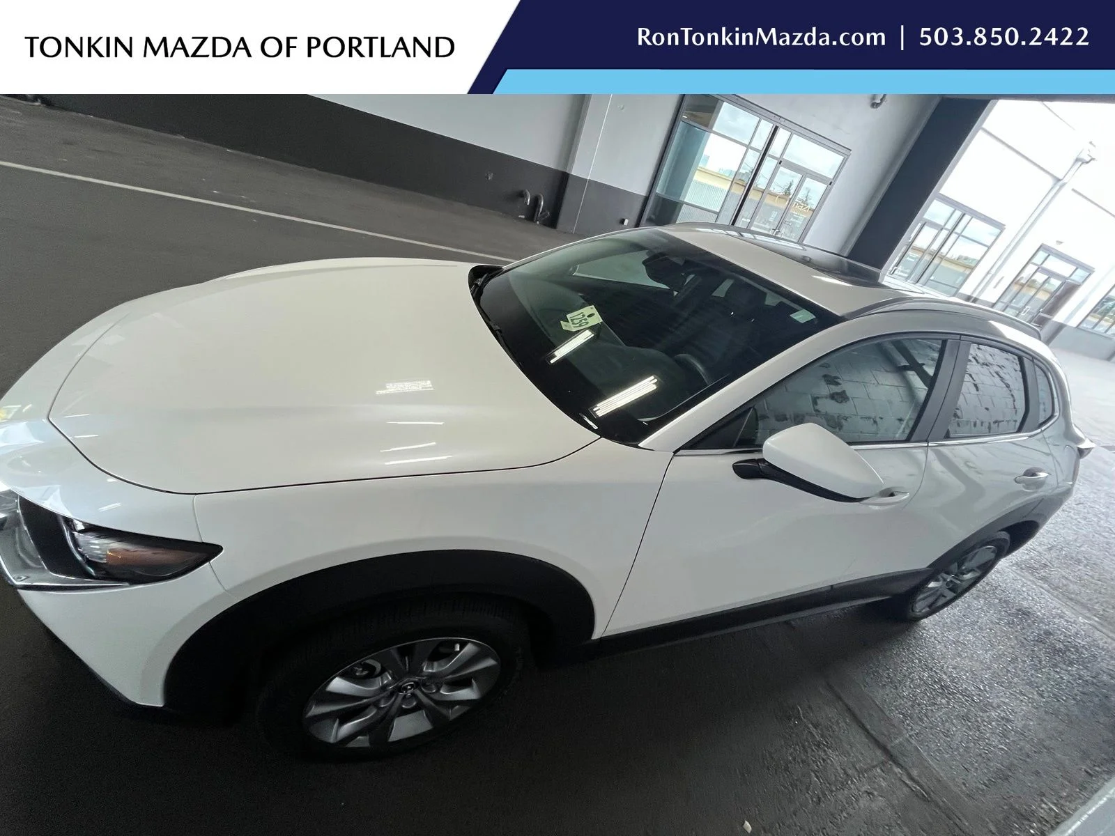 Used 2025 Snowflake White Pearl Mica Mazda 2.5 S Preferred Package image 1