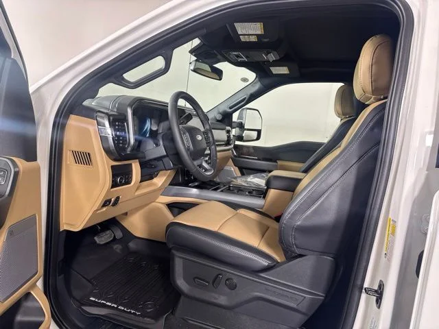 New 2026 Star White Metallic Tri-Coat Ford Lariat image 11