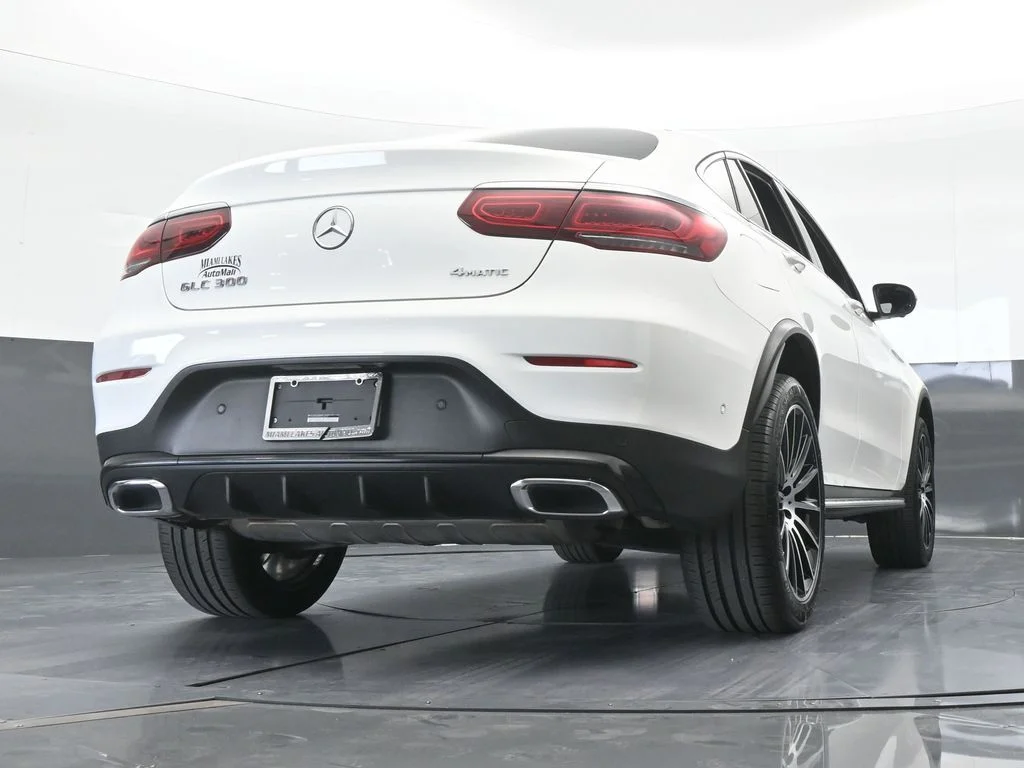 Used 2022 Diamond White Mercedes-Benz GLC 300 Coupe image 72