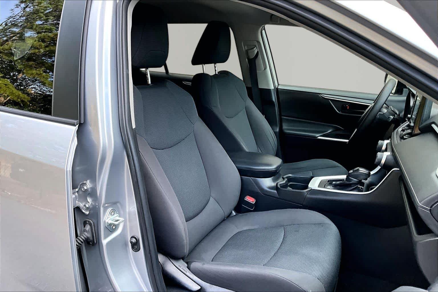 Used 2021 Silver Sky Metallic Toyota LE image 8