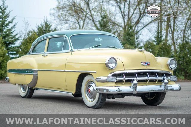 Used 1954 Yellow Chevrolet Bel Air image 1