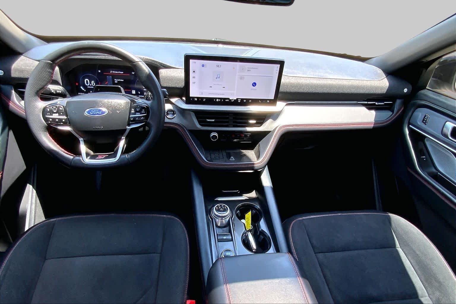 Used 2025 Star White Metallic Tri-Coat Ford ST image 14