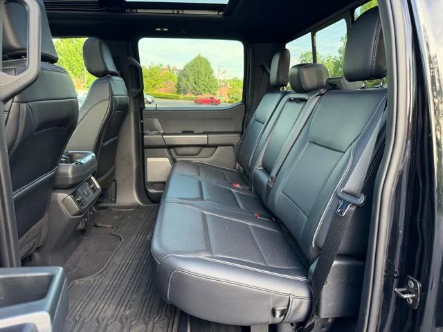 Certified Used 2025 Black Ford Lariat 5.5ft Bed image 20