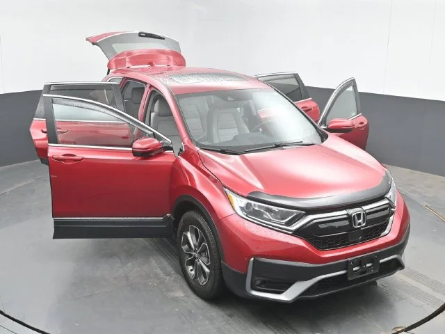 Used 2021 Radiant Red Metallic Honda AWD EX-L image 107