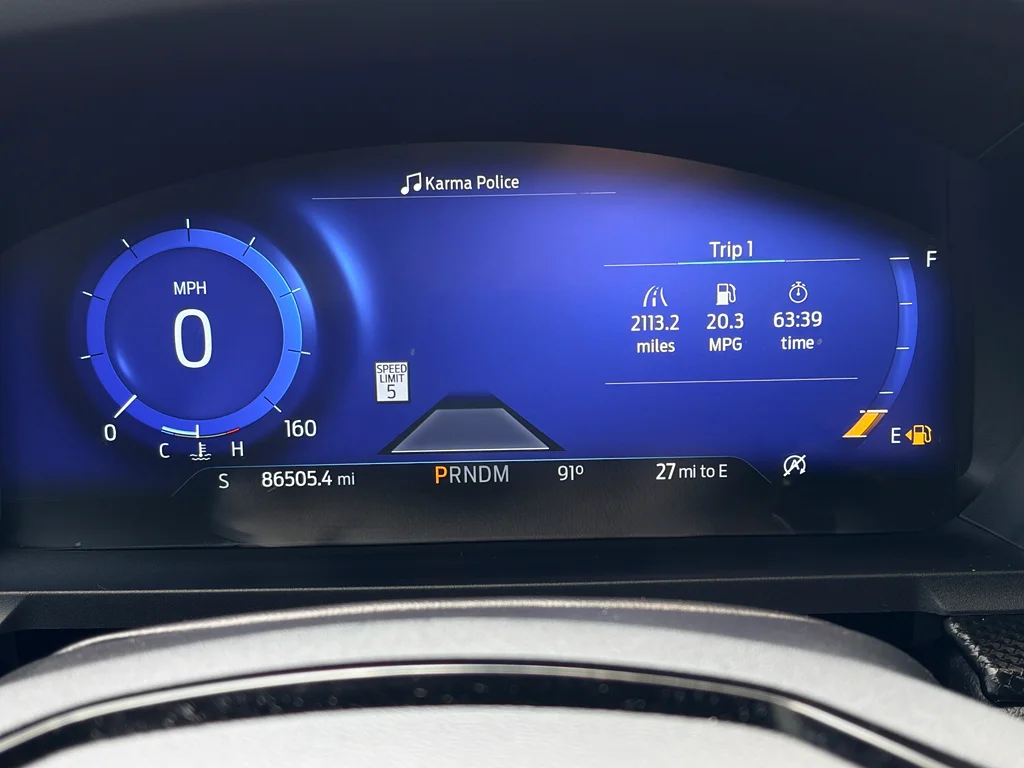 Used 2021 Atlas Blue Metallic Ford ST image 17