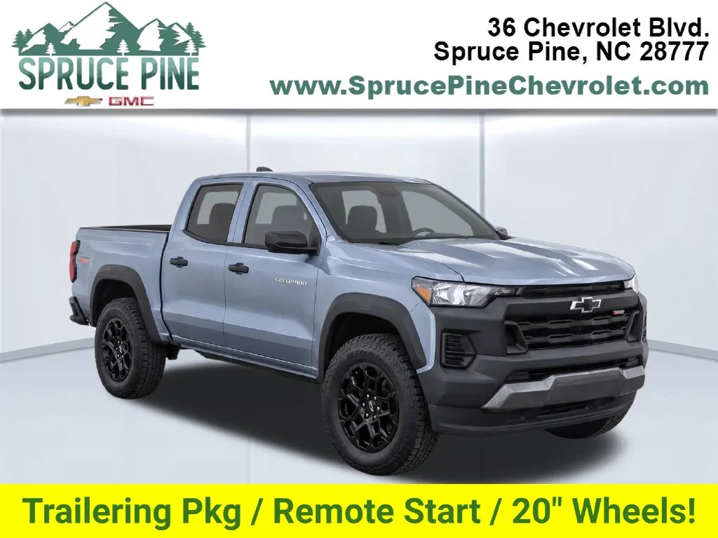New 2026 Gray Chevrolet Trail Boss image 1