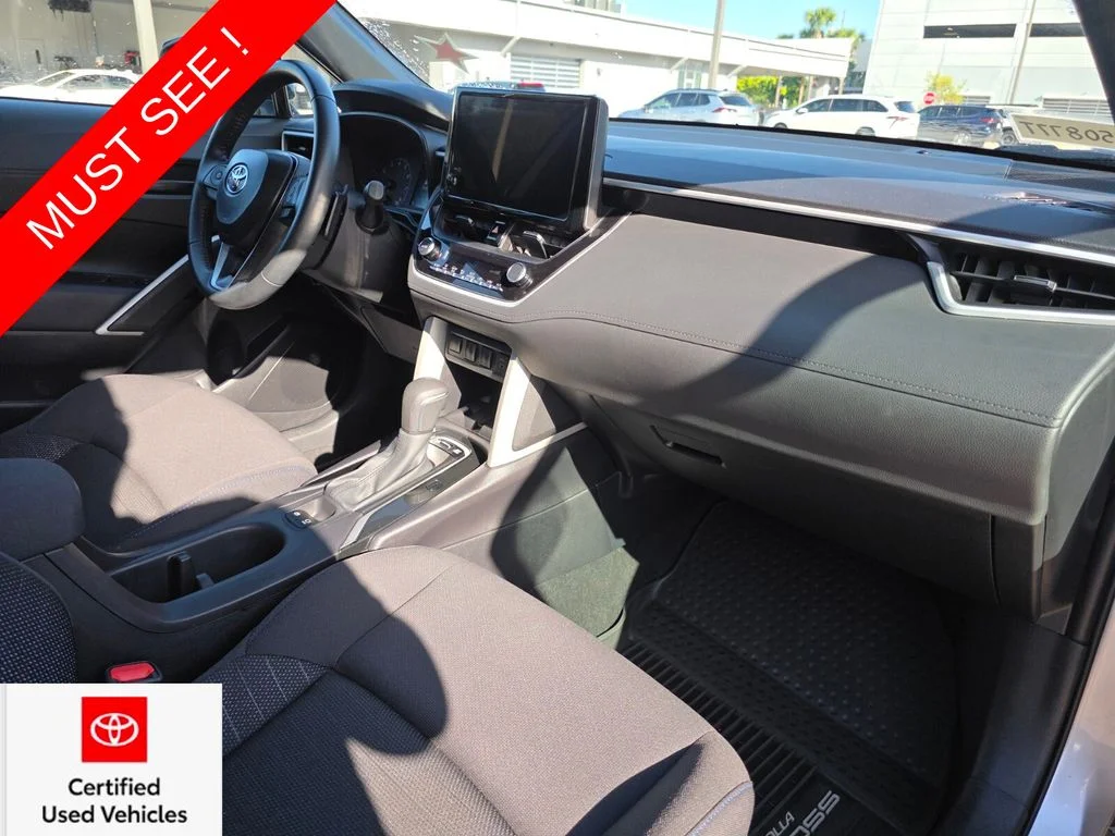 Used 2025 Silver Toyota Hybrid SE image 13