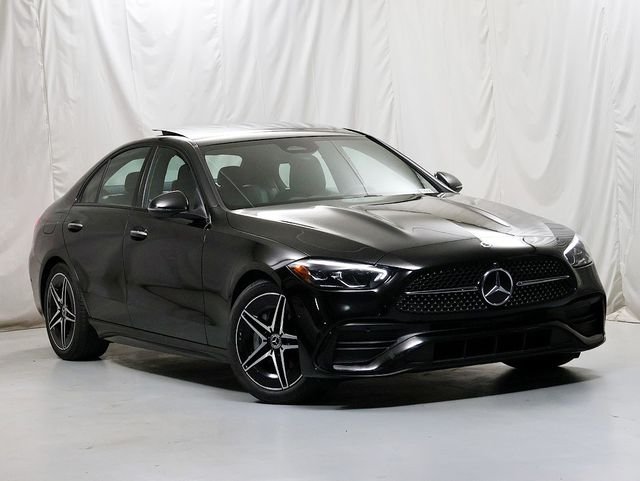 Certified Used 2023 Black Mercedes-Benz C 300 image 1