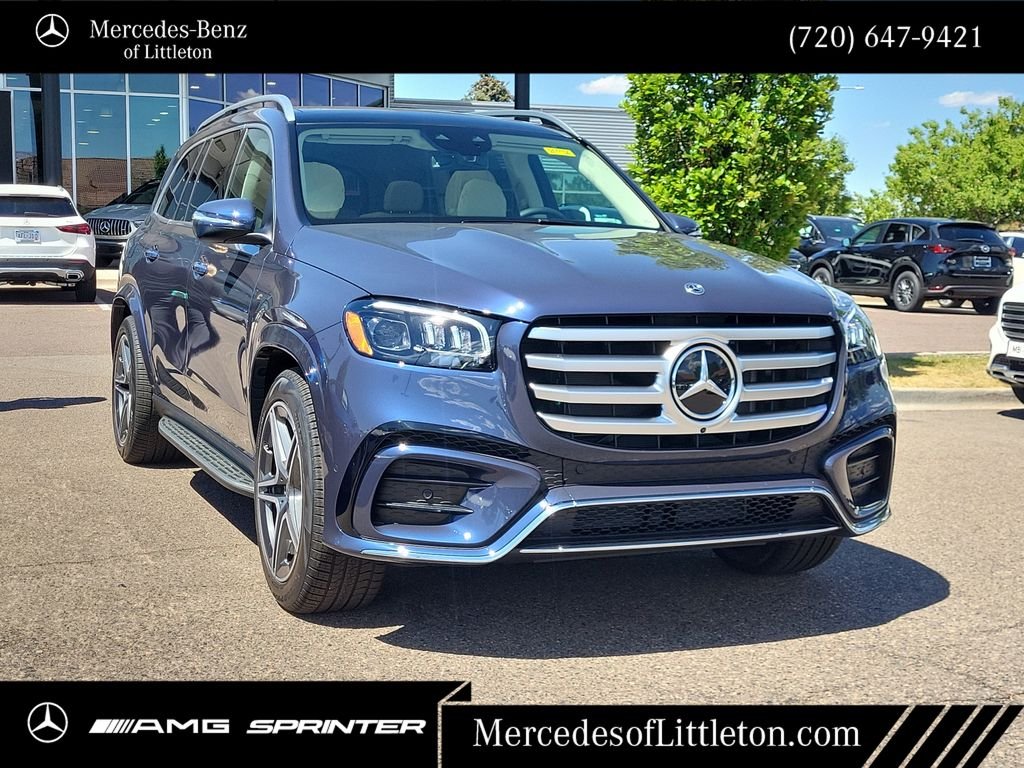 New 2026 Twilight Blue Metallic Mercedes-Benz GLS 450 image 3