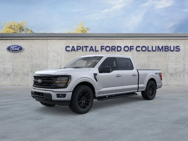 New 2026 Iconic Silver Metallic Ford XLT image 3