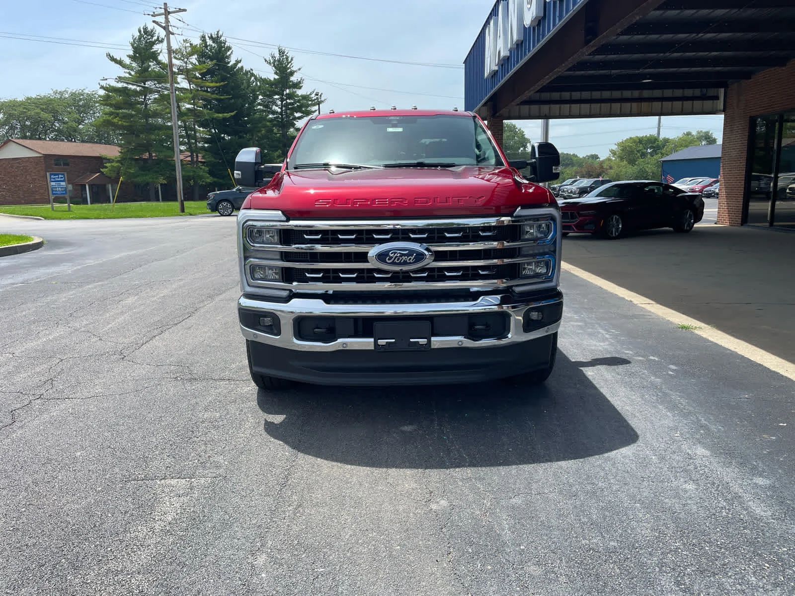 New 2026 Ruby Red Metallic Tinted Clearcoat Ford F-250® Lariat® image 2