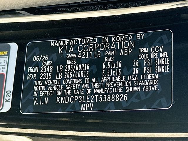 New 2026 Aurora Black Pearl Kia LX image 32