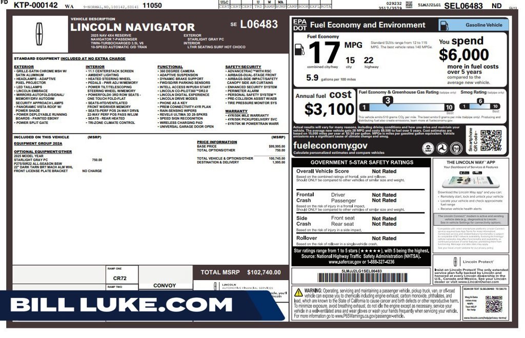 2025 Lincoln Navigator