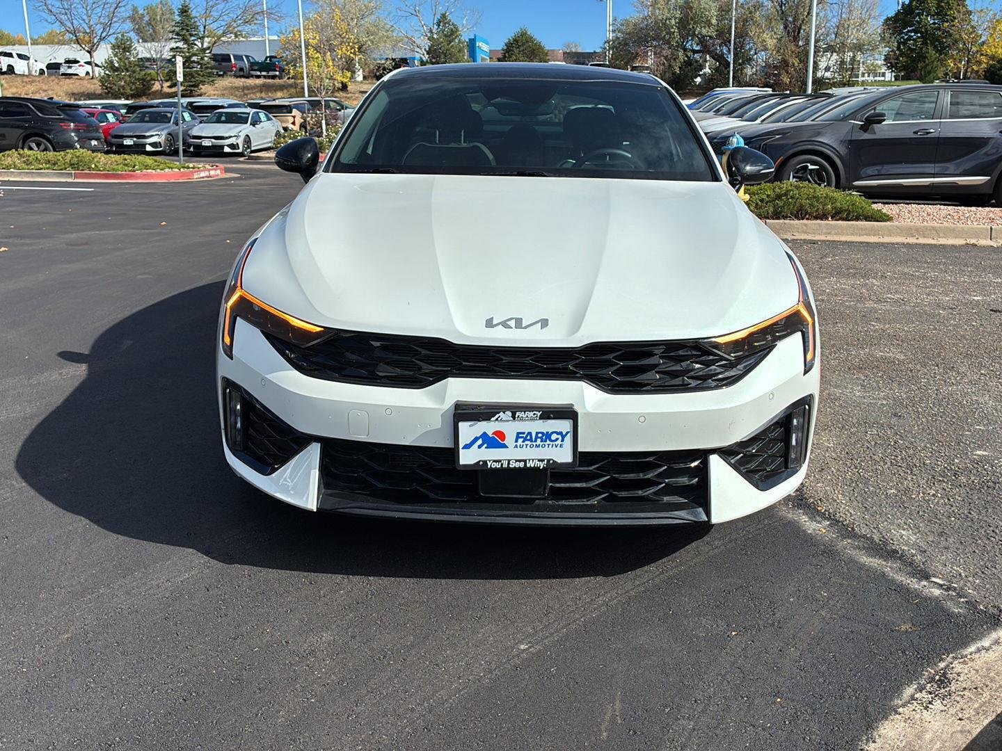 Used 2025 Snow White Pearl Kia GT-Line image 2
