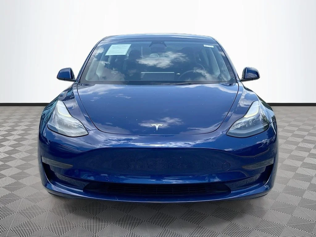 Used 2022 Tesla Model 3 Base with VIN 5YJ3E1EA5NF374196 for sale in Miami, FL