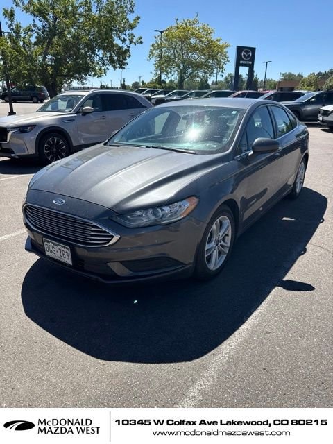 Used 2018 Gray Ford SE image 1