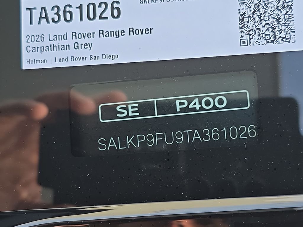New 2026 Carpathian Grey Land Rover SE image 37